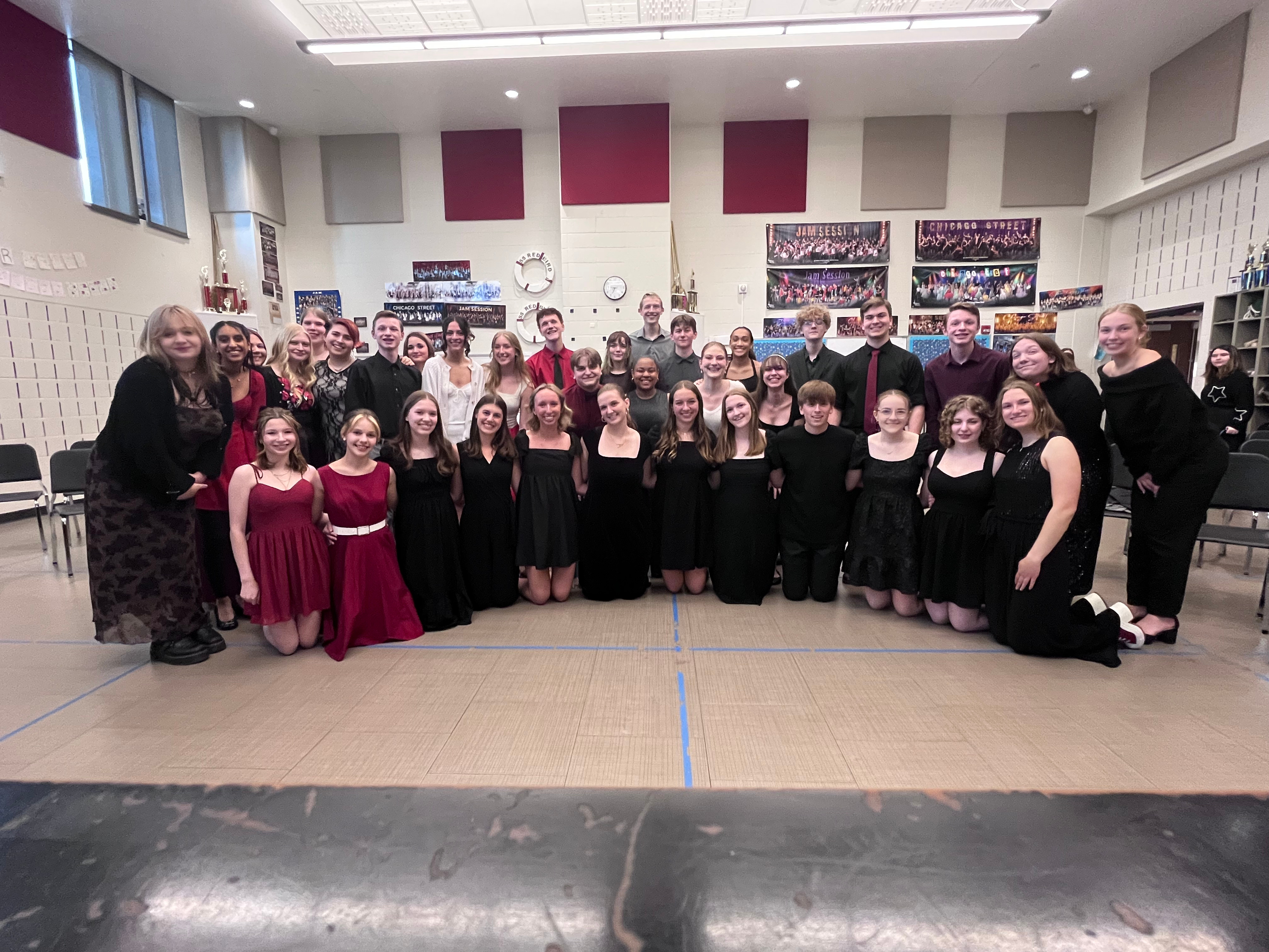 Senior class group photo