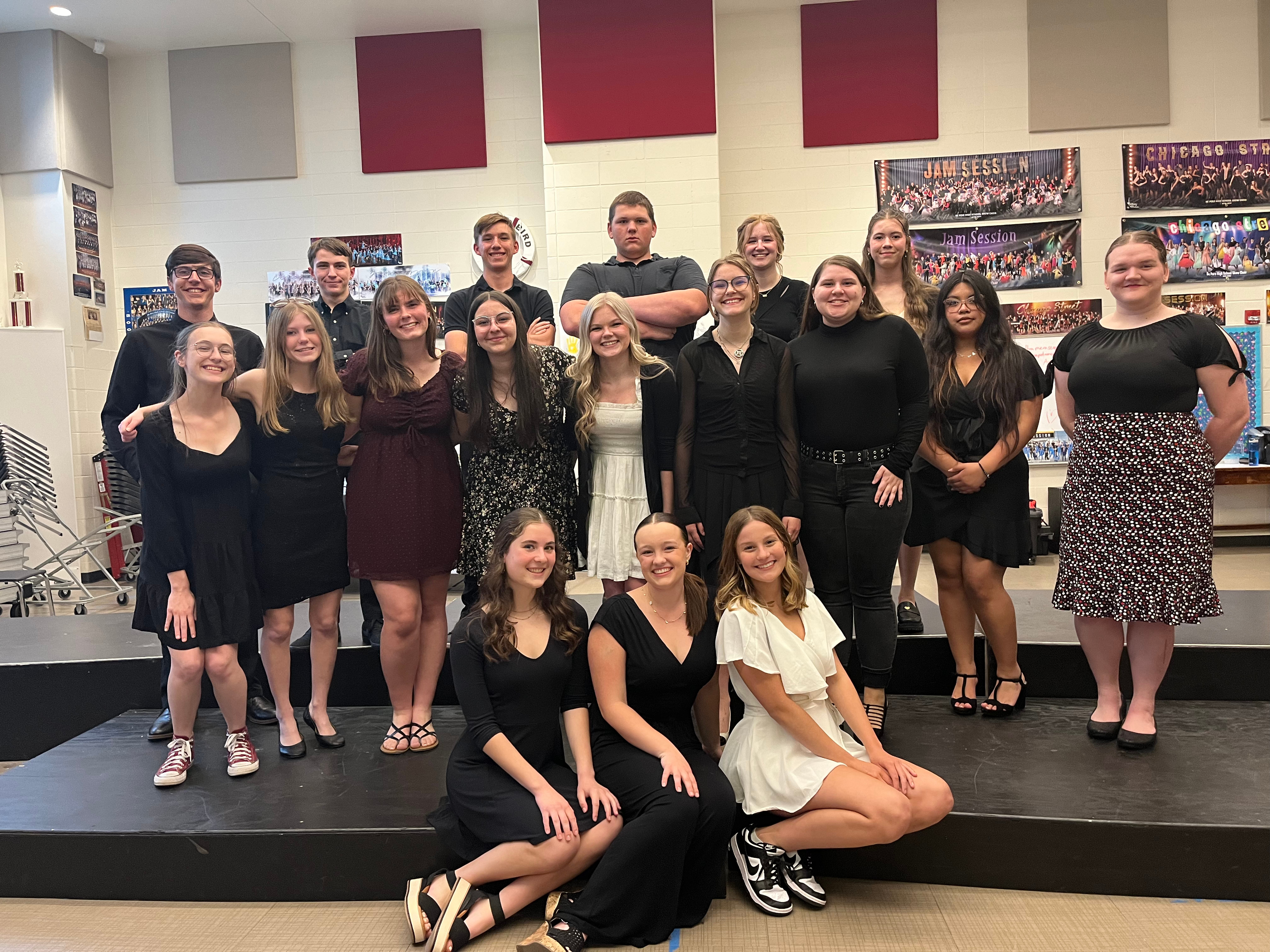Senior class group photo