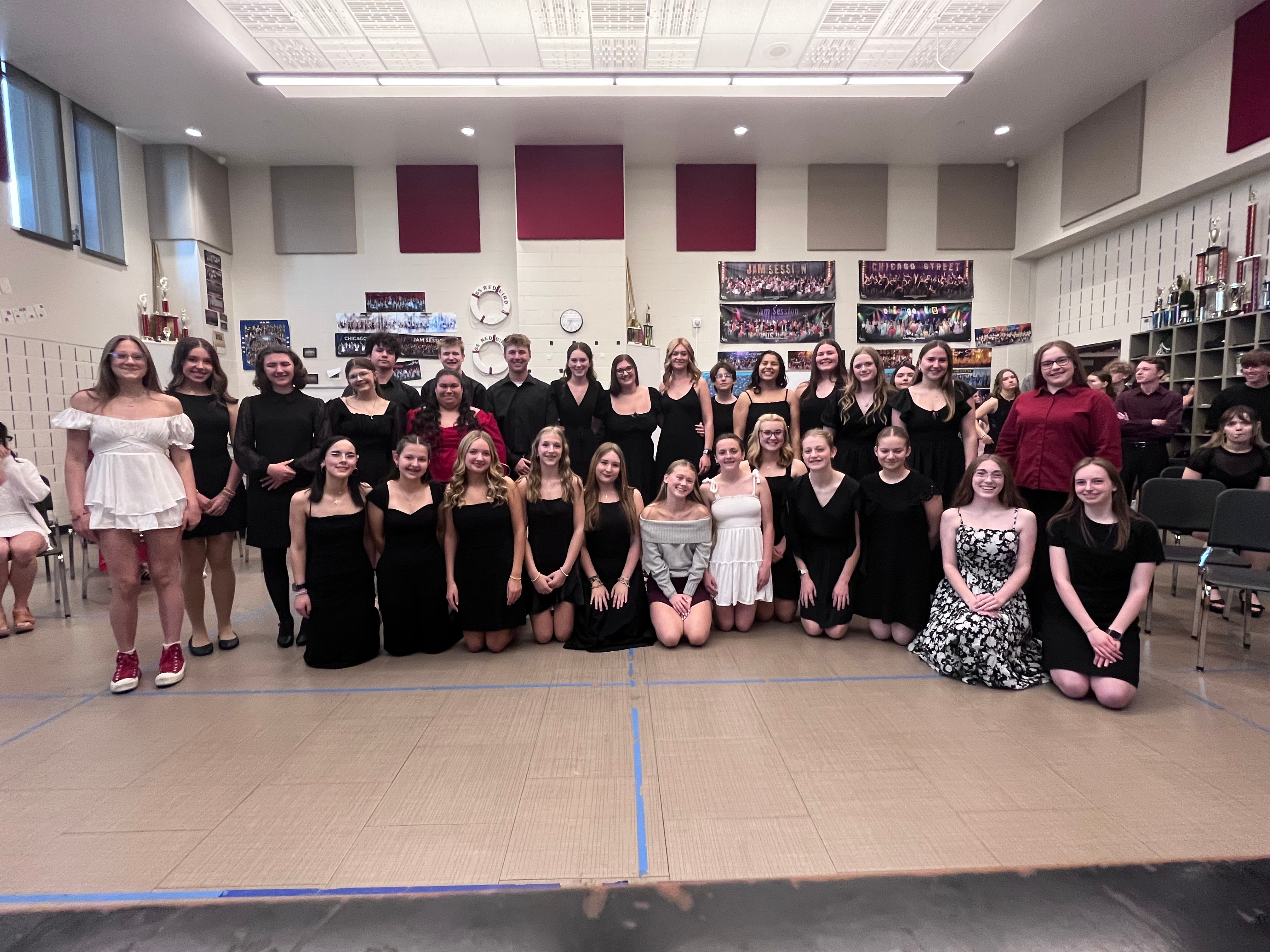 Junior class group photo